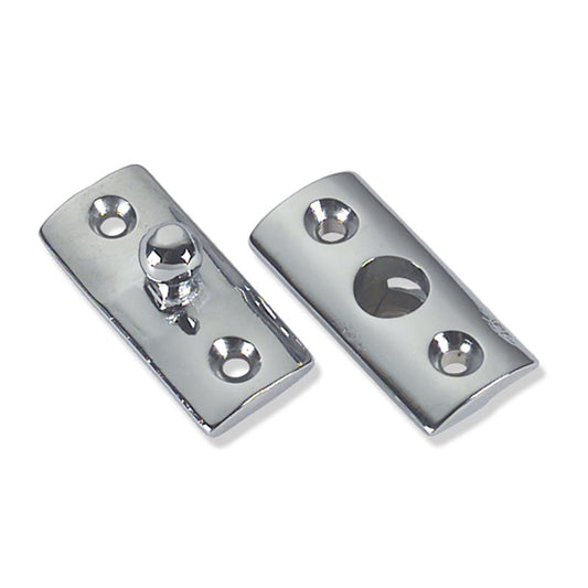 Bottone C/piastrina Ottone