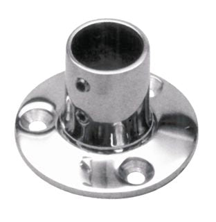 BASE TONDA INOX MM.25 90Ø
