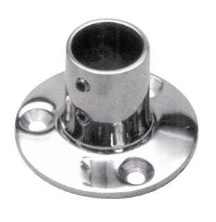 BASE TONDA INOX MM.25 90Ø