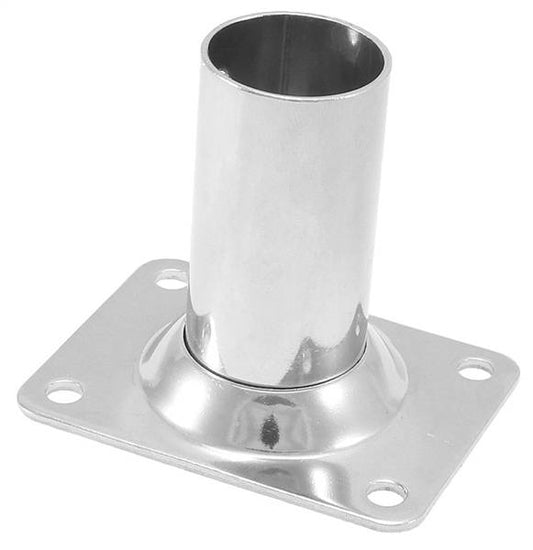 BASE RETTANGOLARE INOX MM 25