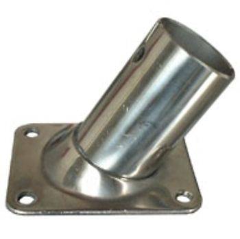 BASE RETTANGOLARE INOX MM 22