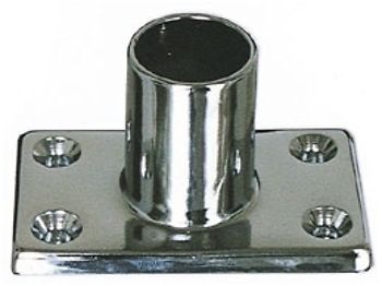 BASE OTTONE CROMATO MM 22-90°
