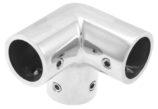 GIUNTO INOX A TRE VIE 90Ø MM.25