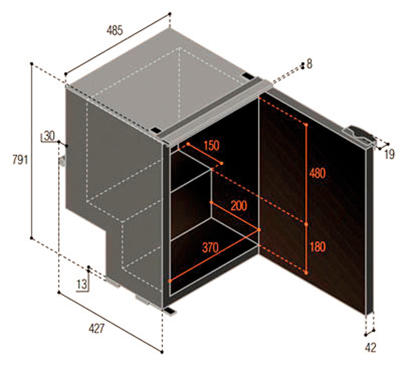 Frigorifero Lt 85 C85i