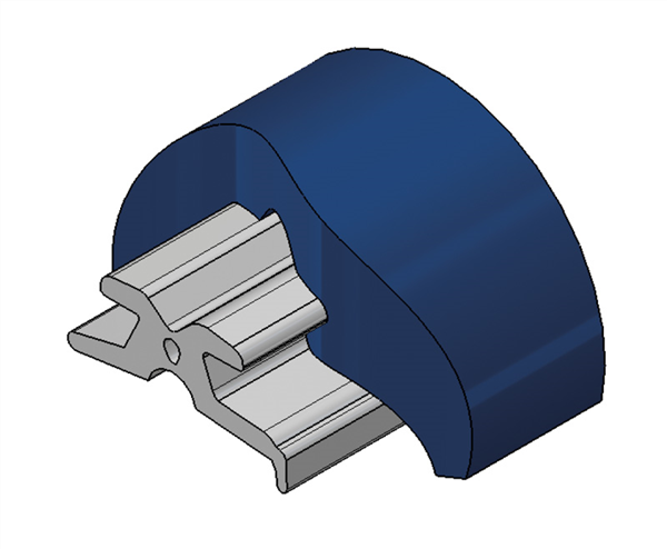 TERMINALE PVC RADIAL 65