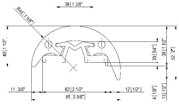 BINARIO RADIAL 80