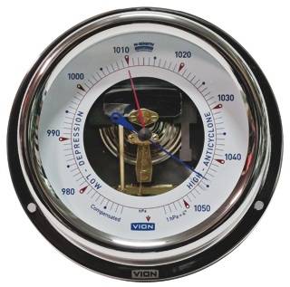 BAROMETRO IN ACC. INOX VION  D.150