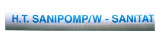TUBO C/SPIRALE SANIPOMP/W MM.25