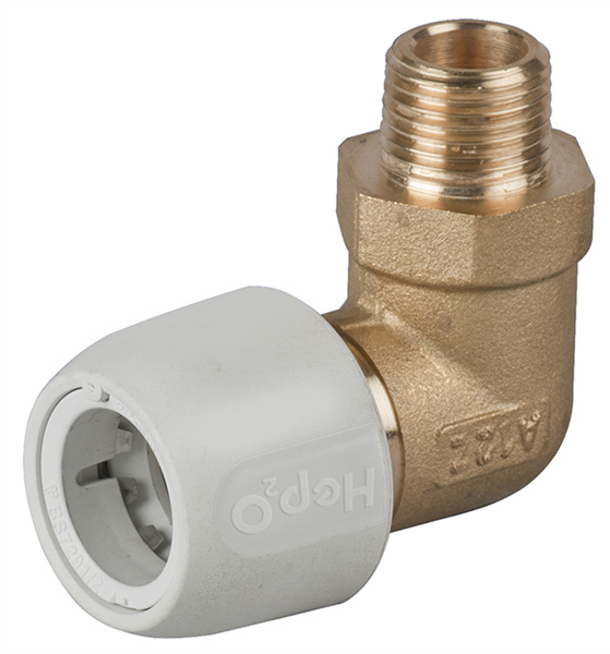 RACCORDO A GOMITO M.OTT. 1/2"X15