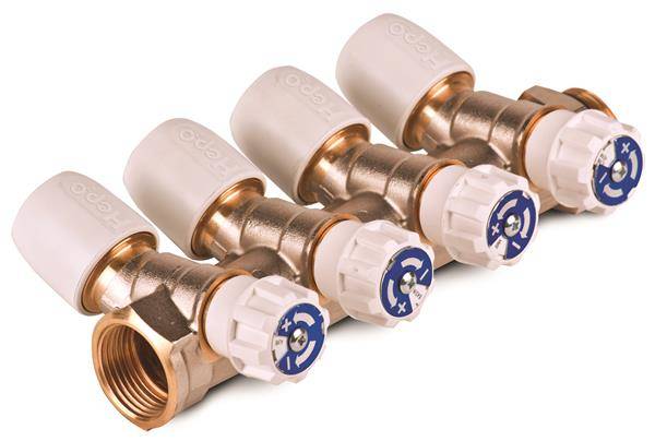 COLLETTORE A 4 VIE OTT. 3/4"X15