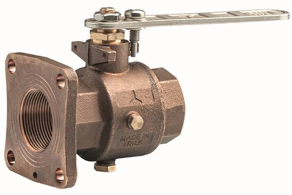 VALVOLA SFERA BRONZO C/FLANGIA 1"1/4 SIC