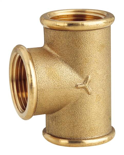 RACCORDO A T OTTONE ANTICORR. 3/4"