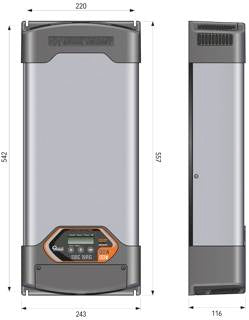 CARICABATTERIA SBC NRG1200 100A 12V