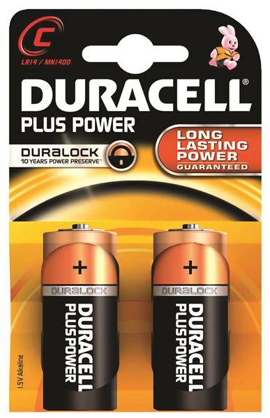 MEZZATORCIA DURACELL PLUS POWER C
