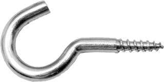 GANCIO A VITE INOX MM.3,5X50