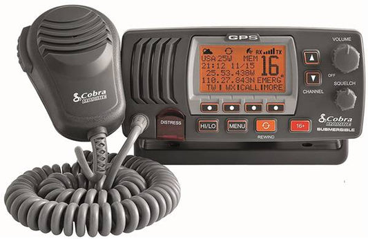 VHF COBRA MR F77 EU NERO