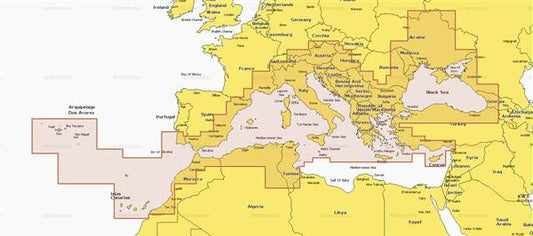 NAVIONICS+ LARGE MEDITERRANEAN NAEU643L