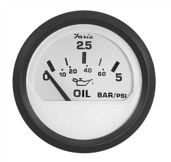 INDICATORE PRES. OLIO S. 0-5 BAR/B