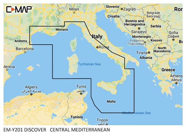 DISCOVER - CENTRAL MEDITERRANEAN Y201