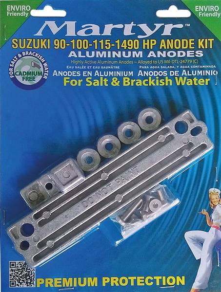 KIT ANODI SUZUKI 90-100-115-140