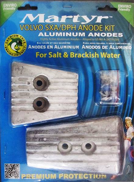 KIT ANODI VOLVO SX-A/DPS ALL.