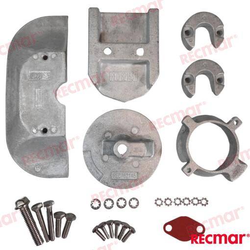 KIT ANODI PIEDI MERCRUISER EFB
