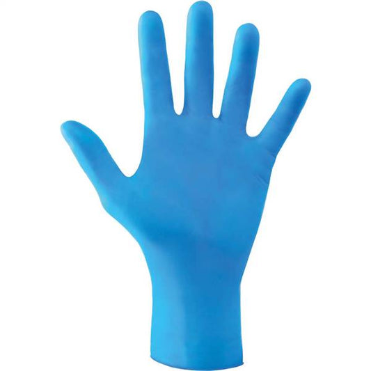 GUANTI NITRILE AZZURRI TG.L