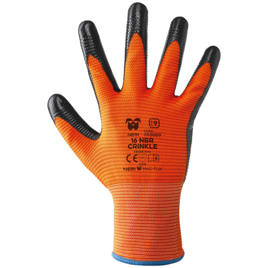 Guanti Nitrile 16 Nbr Crinkle Tg.9