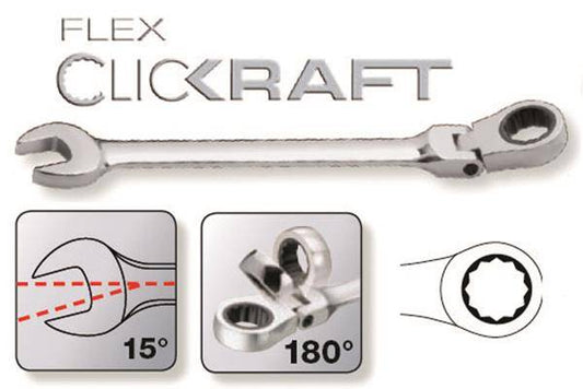 Clickraft Chiave Snodabile 17mm