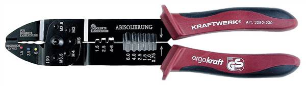 PINZA PER CAPICORDA PREISOLATI 5 IN 1