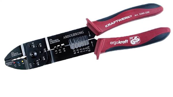 PINZA PER CAPICORDA PREISOLATI 5 IN 1