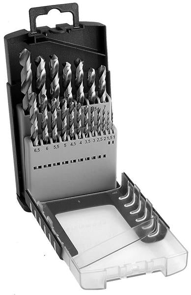 19pz- Set Punte Hss-g 1-10/0.5 Mm