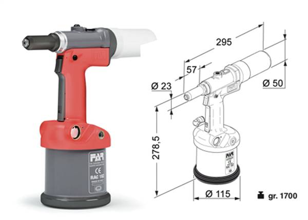 RIVETTATRICE RAC 182