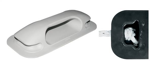 MANIGLIA SYNTHESIS RUBBER GRIGIO 7046