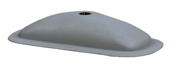 Scalmiera In Gomma Grigia 7038