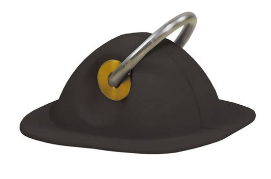 ANELLO A "D" IN GOMMA NERA