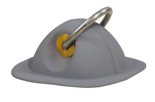 ANELLO A "D" IN GOMMA GRIGIA 7038