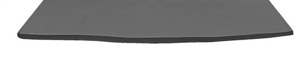 PROFILO IN GOMMA NERO 2X80M