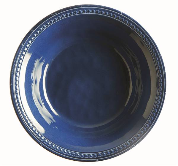 SET PIATTI FONDI HARMONY BLUE