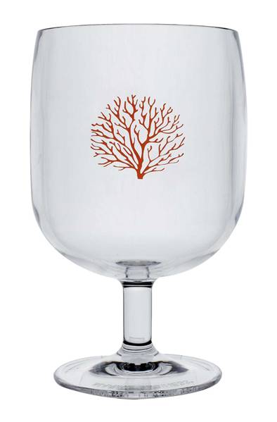 Set Bicchieri Impilabili Acqua Coral