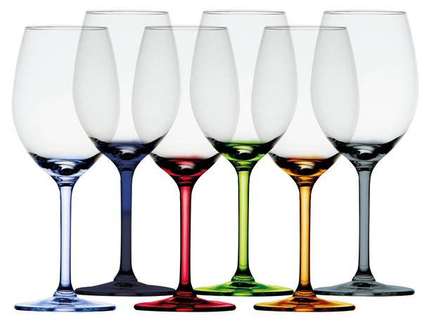 SET BICCHIERI VINO ANTISCIVOLO