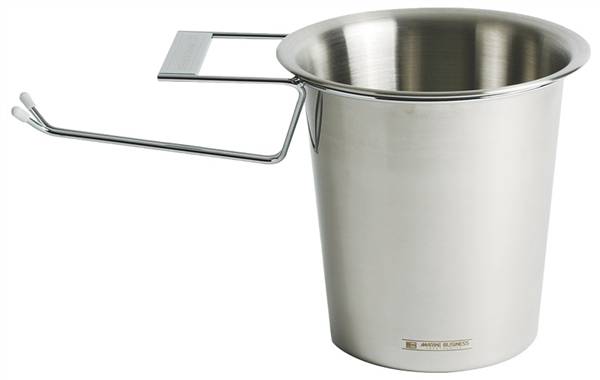 PORTABOTTIGLIE INOX CON SUPPORTO