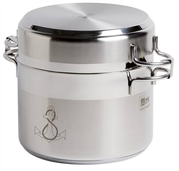 SET PENTOLE ACCIAIO INOX 11 PZ.
