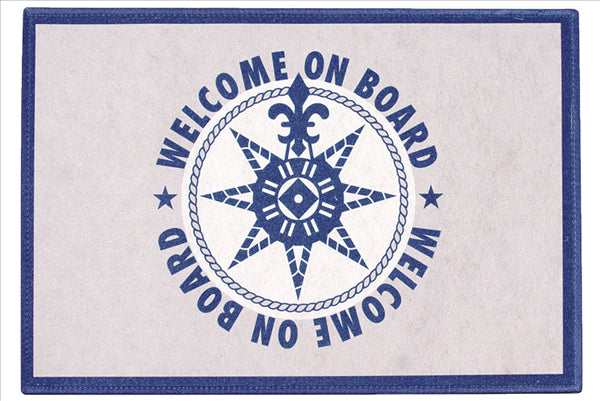 Tappeto Ingresso On Board Blu