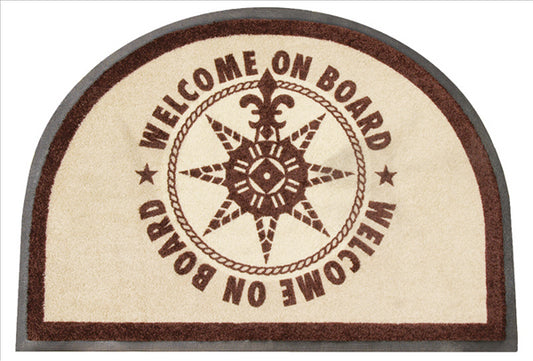 Tappeto Ingresso On Board Marrone