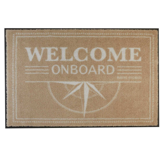 Tappeto Welcome Marrone