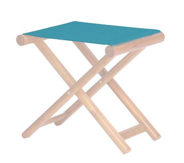 TESSUTO RICAMBIO SGABELLO TEAK TURCHESE