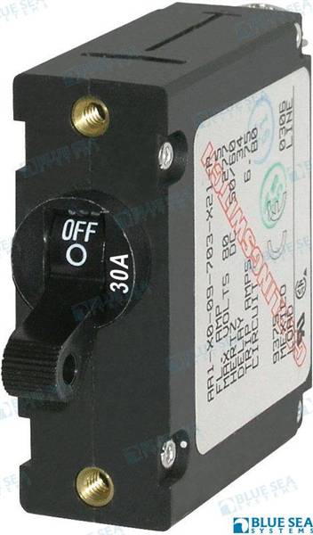 INTERRUTTORE MAGNETICO 30A NERO
