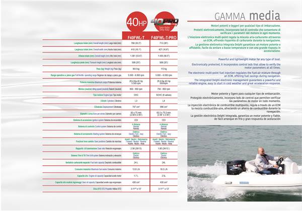 MOTORE PARSUN 40 HP CORTO ELETTRICO