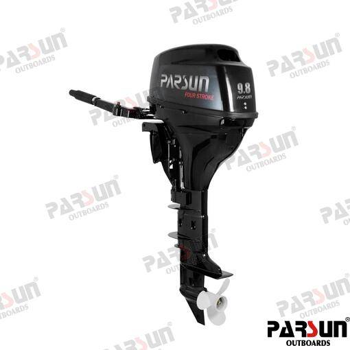 MOTORE PARSUN 4STK 9,8 HP S (15") NERO